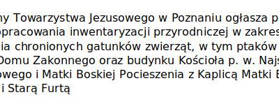 Ogłoszenie 1