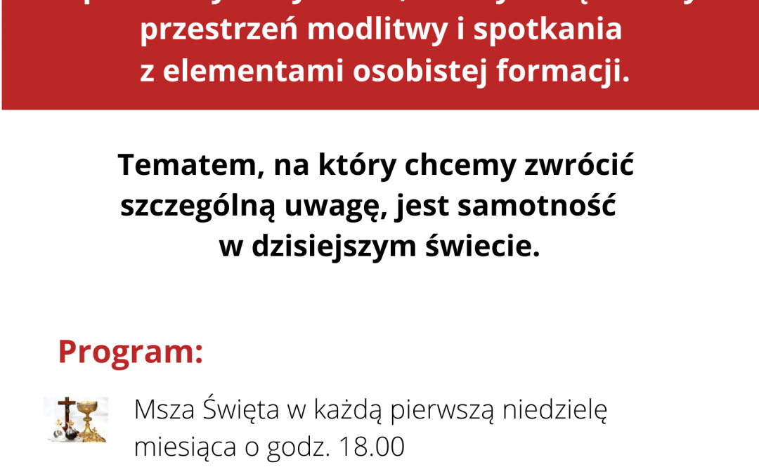 Ad Amorem – zapraszamy na Mszę św, konferencję i spotkanie przy kawie