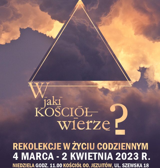 Rekolekcje w życiu codziennym 2023