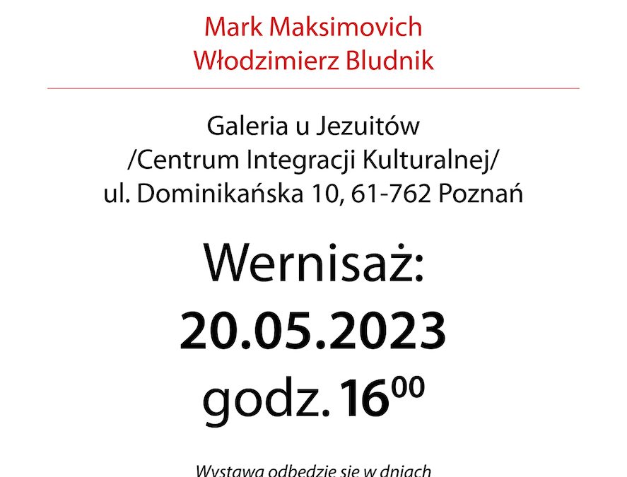 Obecność – wystawa rysunku i malarstwa 20.05 – 30.05.2023