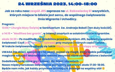 Światowy Dzień Migranta i Uchodźcy 24.09.2023 Warszawa