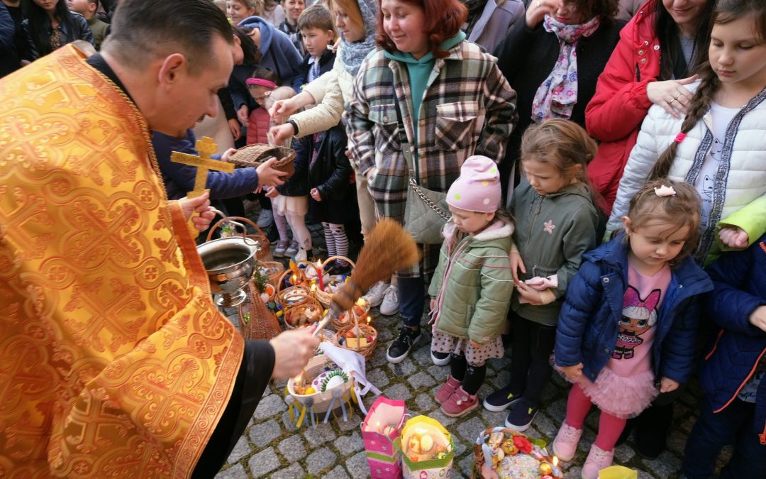 Wielkanoc 2022 – Liturgia Prawosławnej Cerkwi Ukrainy w naszym Sanktuarium