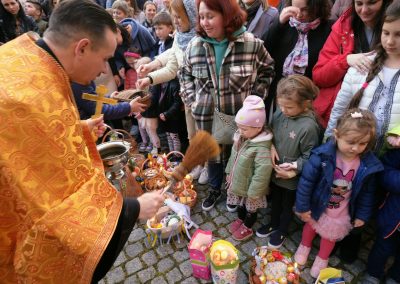 Wielkanoc 2022 – Liturgia Prawosławnej Cerkwi Ukrainy w naszym Sanktuarium