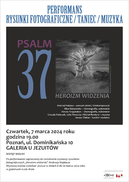 Performans na otwarcie wystawy „Psalm 37. Heroizm widzenia”