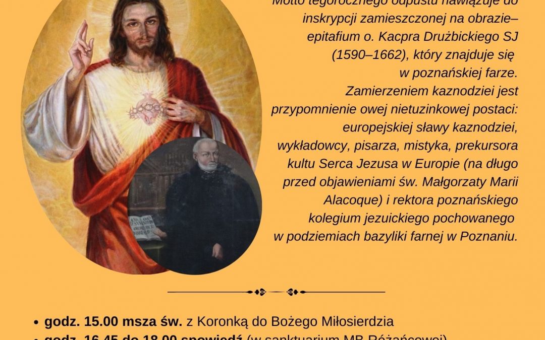 Uroczystość Najświętszego Serca Pana Jezusa 7 czerwca 2024