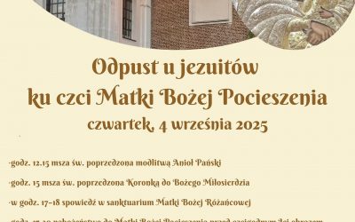 Odpust Matki Bożej Pocieszenia – 4 września 2025