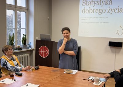 Wiara z Szewskiej – Statystyka dobrego życia – spotkanie z dr Alicją Jajko-Siwek