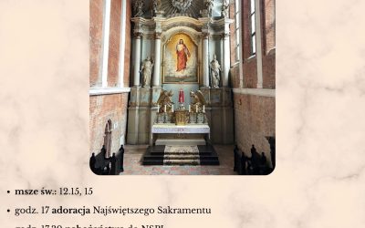 Uroczystość Najświętszego Serca Pana Jezusa 12.06.2026