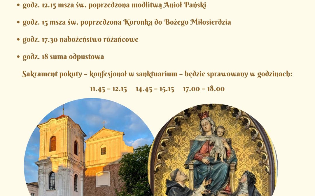 Odpust u Jezuitów ku czci Matki Bożej Różańcowej, 200-lecie Żywego Różańca