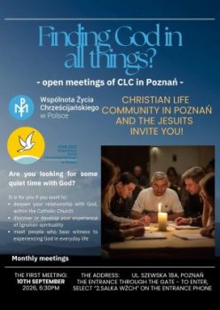 Open prayer meetings of CLC in Poznań